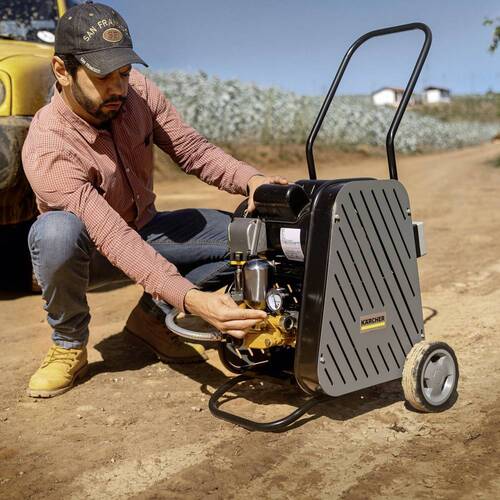 Lavadora de alta vaz�o industrial 3 hp 2400L/H 580 libras com mangueira - HF 2400  220V