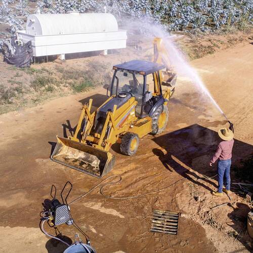 Lavadora de alta vaz�o industrial 3 hp 2400L/H 580 libras com mangueira - HF 2400  220V