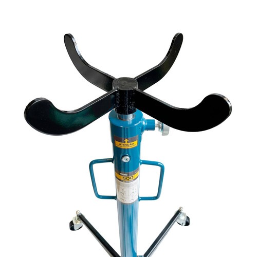 Macaco hidr�ulico telesc�pico para caixa de c�mbio 500kg - RMTI006