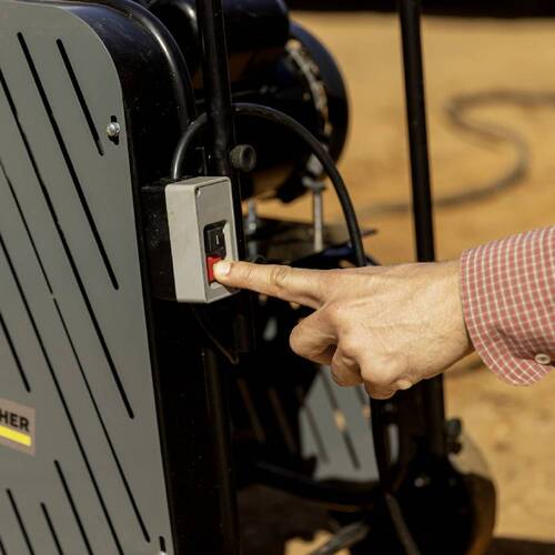 Lavadora de alta vaz�o industrial 3 hp 2400L/H 580 libras com mangueira - HF 2400  220V