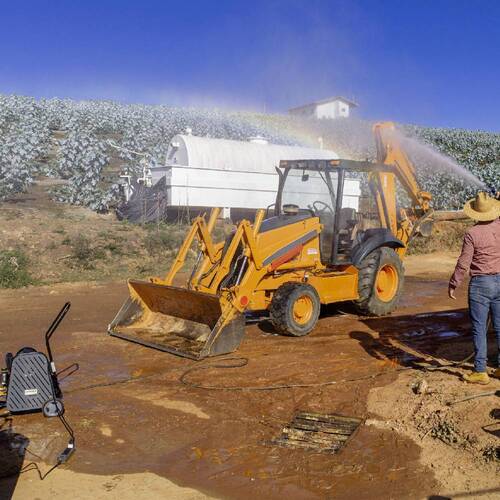 Lavadora de alta vaz�o industrial 3 hp 2400L/H 580 libras com mangueira - HF 2400  220V