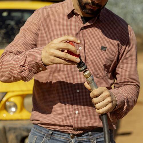 Lavadora de alta vaz�o industrial 3 hp 2400L/H 580 libras com mangueira - HF 2400  220V