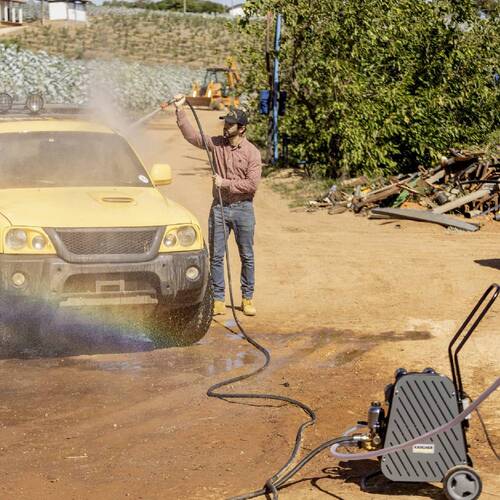 Lavadora de alta vaz�o industrial 2 hp 1600L/H 580 libras com mangueira - HF 1600  220V