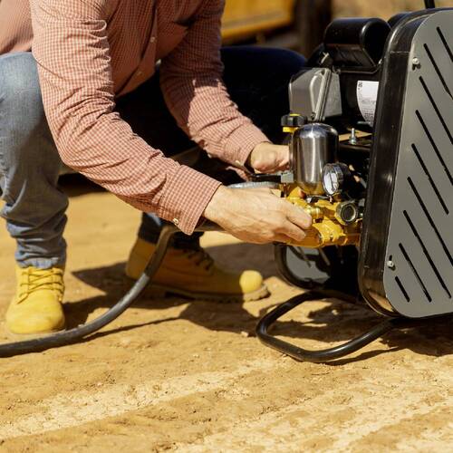 Lavadora de alta vaz�o industrial 1 hp 800L/H 580 libras com mangueira - HF 800  220V