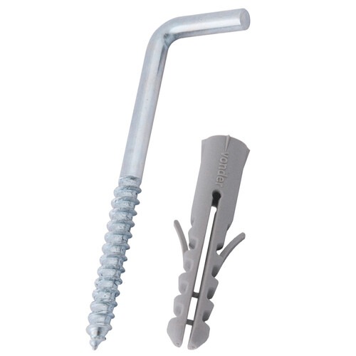 Esc�pula 4,8 x 70 mm com bucha de nylon E-10 com 6 pe�as