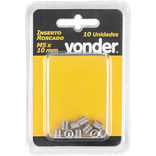 Inserto roscado M5 x 10 mm  