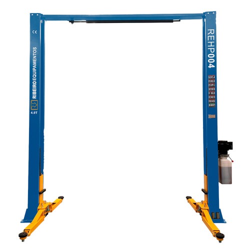 Elevador automotivo p�rtico 4T double lock monof�sico azul - REHPI04  220V