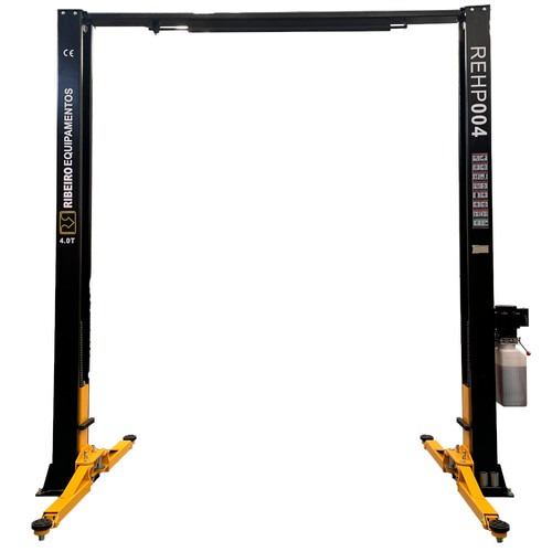 Elevador automotivo pórtico 4T double lock monofásico preto - REHPI04 220V Elevador automotivo pórtico 4T double lock monofásico preto - REHPI04 220V