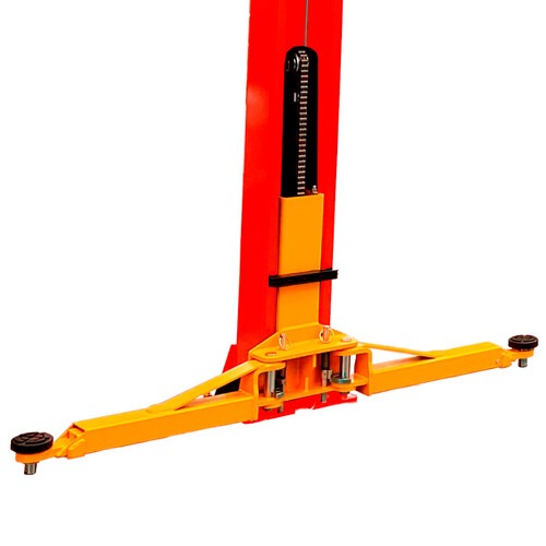Elevador automotivo p�rtico 4T double lock monof�sico vermelho - REHPI04  220V