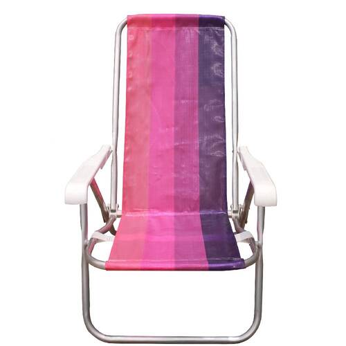 Cadeira de praia dobr�vel em 4 posi��es - CAD0641
