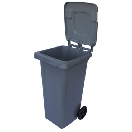 Cesto de lixo gari 120L com rodas sem pedal