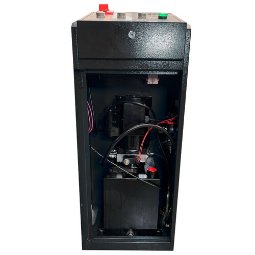 Elevador automotivo hidr�ulico pantogr�fico 3,5 T de sobrepor monof�sico preto - REPSI35  220V