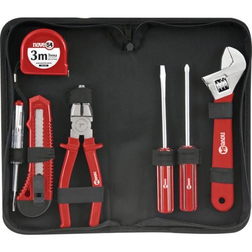 Jogo de ferramentas 7 peças com estojo - KF 008 Jogo de ferramentas 7 peças com estojo - KF 008