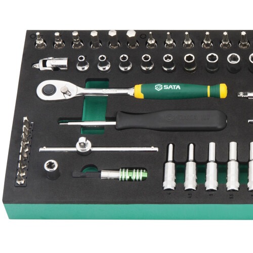 Jogo de soquete sextavado 3,5 a 14 mm encaixe 1/4