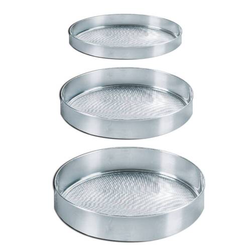 Kit de peneiras em a�o inox 13 a 24 cm com 6 pe�as - BFH1562