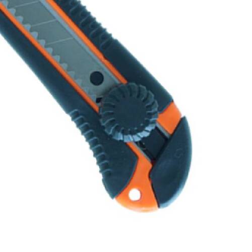 Estilete largo 18 mm cabo emborrachado - BFH3625 Estilete largo 18 mm cabo emborrachado - BFH3625