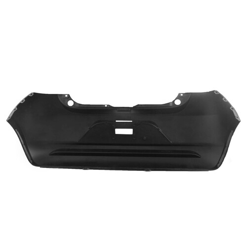 Para-choque Mobi 2016 a 2022 traseiro preto liso sem furo para sensor - 3559 Para-choque Mobi 2016 a 2022 traseiro preto liso sem furo para sensor - 3559