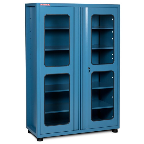 Arm�rio para ferramentas com 5 prateleiras e visor de vidro - NA-8