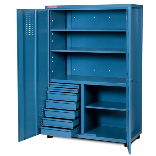 Arm�rio para ferramentas com 7 gavetas 3 prateleiras e 2 portas de a�o - NA-11