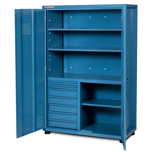 Arm�rio para ferramentas com 7 gavetas 3 prateleiras e 2 portas de a�o - NA-11