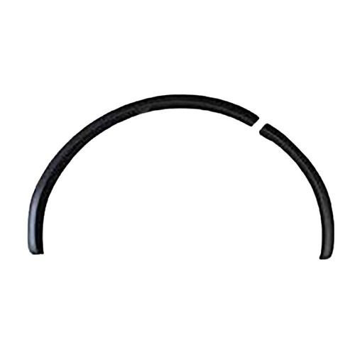 Moldura para-lama Ecosport 2003 a 2012 dianteiro esquerdo preto texturizado - 2905