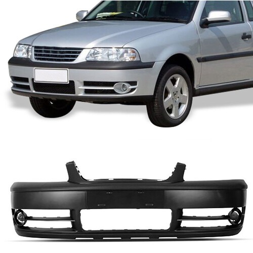 Para-choque Gol Parati Saveiro G3 2 s�rie 2003 a 2005 dianteiro preto - 6424