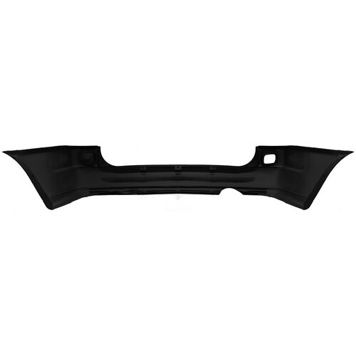Para-choque Parati 1995 a 1999 traseiro preto liso com lanterna - 6525