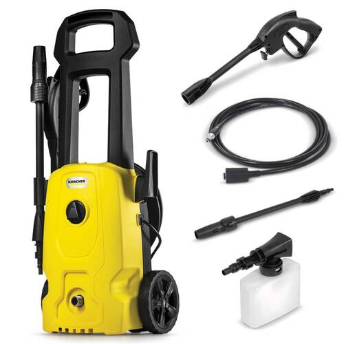 Lavadora de alta pressão 1500 libras com aplicador de detergente - Wash Jet 110V Lavadora de alta pressão 1500 libras com aplicador de detergente - Wash Jet 110V