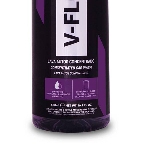 Detergente automotivo ultra concentrado 500 ml - V-Floc