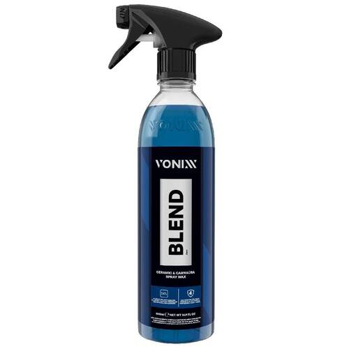 Cera automotiva SIO2 e carna�ba em spray 500 ml com gatilho - Blend