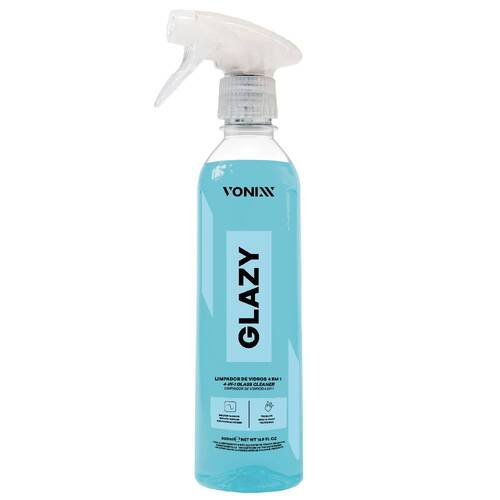 Limpa vidros 4 em 1 automativo 500 ml - Glazy Limpa vidros 4 em 1 automativo 500 ml - Glazy