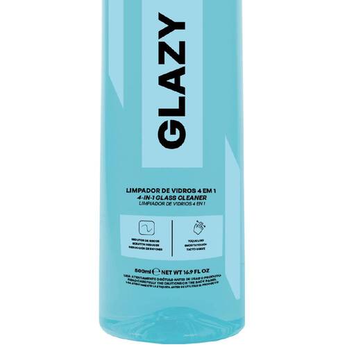 Limpa vidros 4 em 1 automativo 500 ml - Glazy Limpa vidros 4 em 1 automativo 500 ml - Glazy