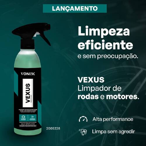 Limpador de rodas e motores 500 ml Limpador de rodas e motores 500 ml