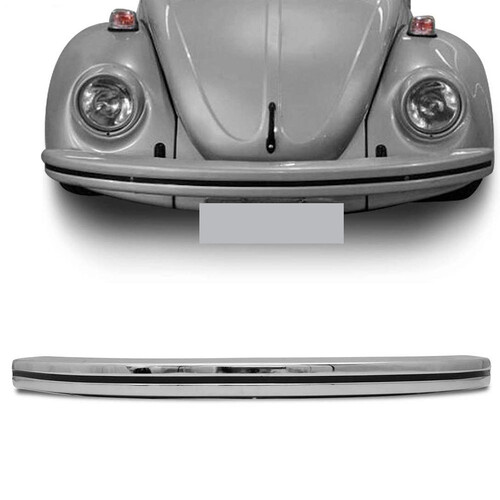 Para-choque Dianteiro Fusca 1977 a 1986 dianteiro cromado - 5510