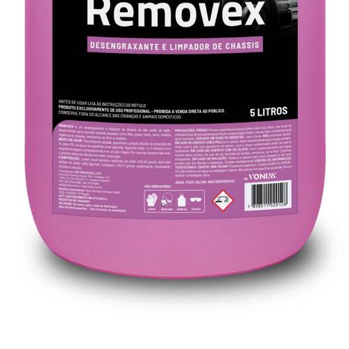 Desengraxante para limpeza de chassi 5L - Removex Desengraxante para limpeza de chassi 5L - Removex