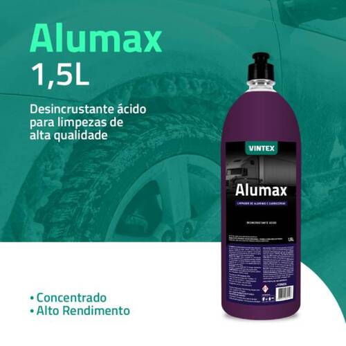 Limpador de alum�nio automotivo concentrado 1,5L - Alumax