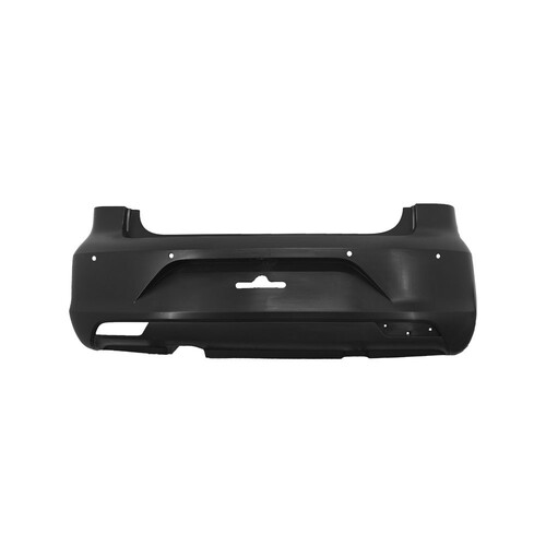 Para-choque Fox Highline 2015 a 2021 traseiro preto liso com furo para sensor - 6527-E Para-choque Fox Highline 2015 a 2021 traseiro preto liso com furo para sensor - 6527-E