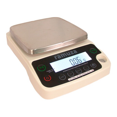 Balan�a digital de precis�o 4200g x 0,01g com prato inox - Precisa 4200.2  110V/220V