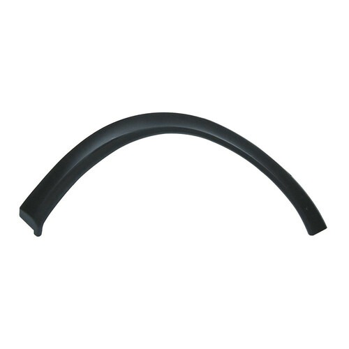 Moldura para-lama Corsa Sedan 1996 a 2010 Wagon/Wind/Pickup 1996 a 2002 dianteiro direito preto liso - 172PDD