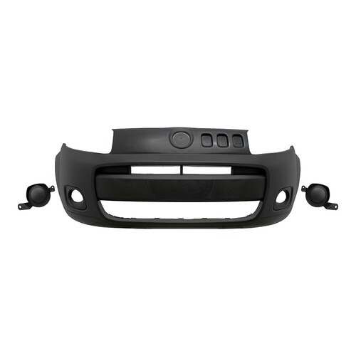 Para-choque Uno 2010 a 2014 dianteiro preto liso parcial - 3482K