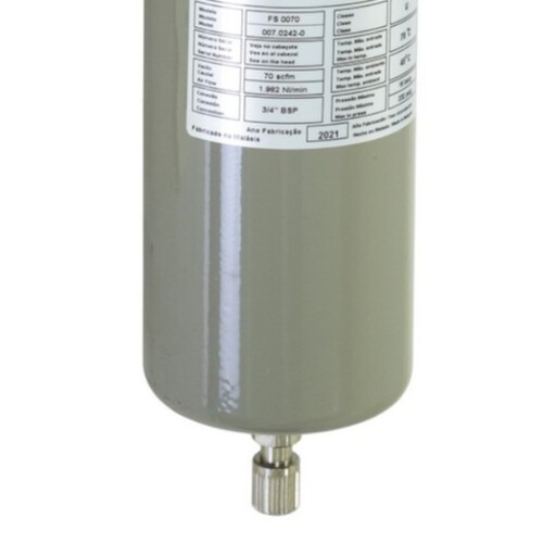 Filtro de ar coalescente 70 p�s 3/4