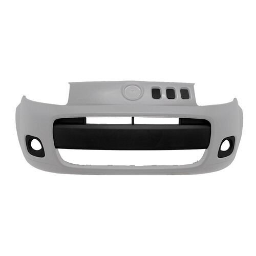 Para-choque Uno/Fiorino 2010 a 2014 dianteiro cinza primer parcial com farol - 3413
