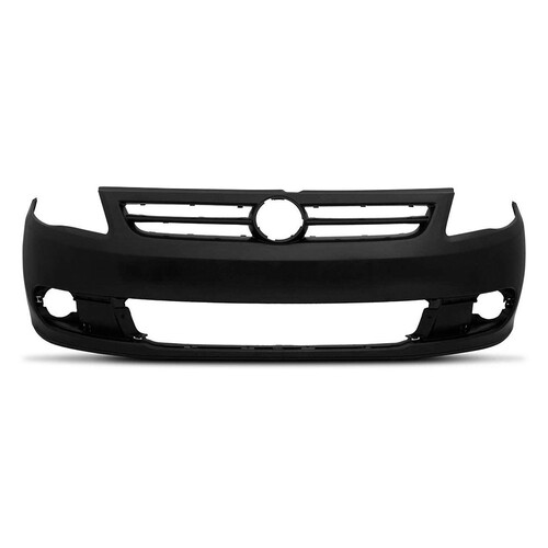 Para-choque Saveiro G5 2009 a 2013 dianteiro preto com furo lateral - 6465