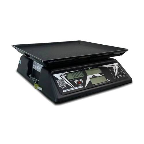 Balan�a digital contadora a bateria display LCD preta 30kg x 10g - CRB CL  110V/220V