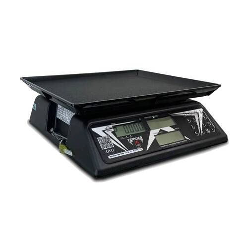 Balan�a digital contadora a bateria display LCD preta 30kg x 10g - CRB CL  110V/220V