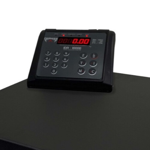 Balan�a digital a bateria com plataforma a�o carbono 150Kg x 100g - DPB  110V/220V