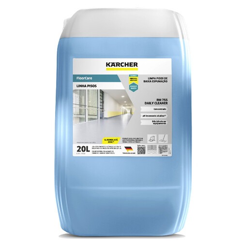Detergente limpeza di�ria concentrado 20 Litros - FloorCare RM 755
