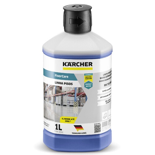 Detergente limpeza profissional concentrado 1 Litros - FloorCare RM 755