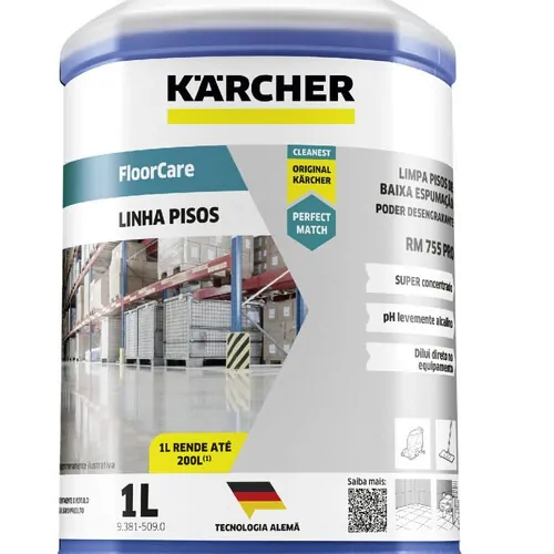 Detergente limpeza profissional concentrado 1 Litros - FloorCare