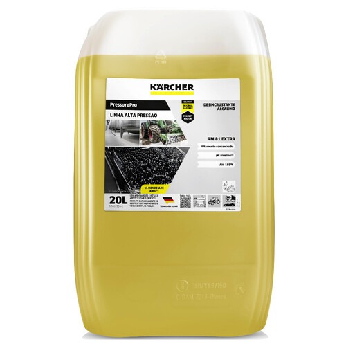 Detergente desincrustante profissional ultra concentrado 20 Litros - PressurePro RM 81